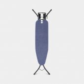Bügelbrett A 110 x 30 cm, für Dampfbügeleisen - Denim Blue
