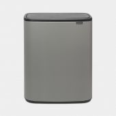 Bo Touch Bin 2 x 30 litre - Mineral Concrete Grey