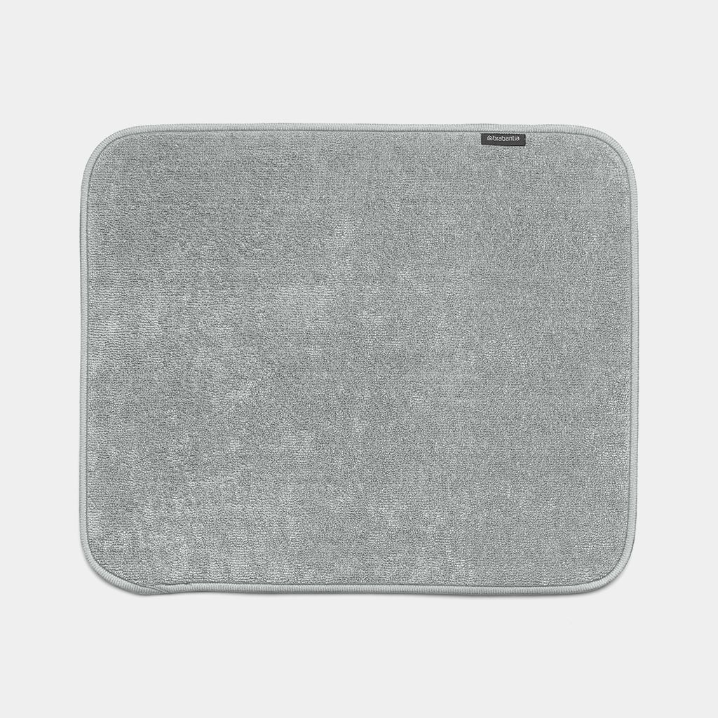 Microfibre Dish Drying Mat Mid Grey