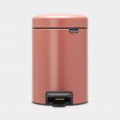 NewIcon Pedal Bin 3 litre - Terracotta Pink