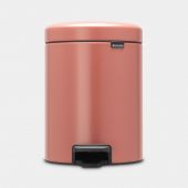 Poubelle à pédale newIcon 5 litres - Terracotta Pink