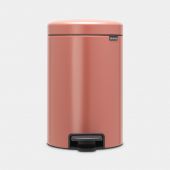 NewIcon Pedal Bin 12 litre - Terracotta Pink