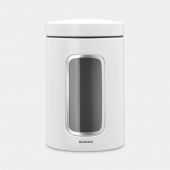 Window Canister 1.4 litre - White
