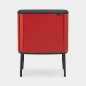 Bo Touch Bin 11 + 23 litres - Passion Red