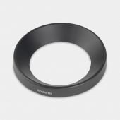 Plastic Rim for Conical Paper Bin, 5 litre, diameter 21 cm - Black