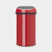 Touch Bin 60 litre - Passion Red