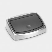 Couvercle Touch Bin, 10 litres - Matt Steel Fingerprint Proof