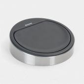 Coperchio ricambio Touch Bin New, 30 litri or 20 litri - Matt Steel Fingerprint Proof