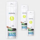 Bolsas PerfectFit biodegradables Código K (10 litros), 3 rollos de 10 bolsas