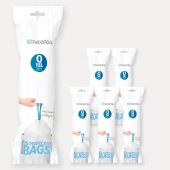 PerfectFit Bags Code Q (18 liter), 6 rolls of 20 bags