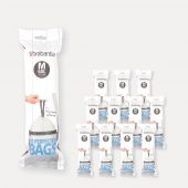 PerfectFit Bags Code M (60 litre), 12 rolls of 10 bags
