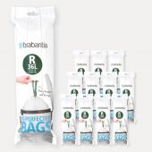 PerfectFit Bags For Bo, Code R (36 litre), 12 rolls of 10 bags