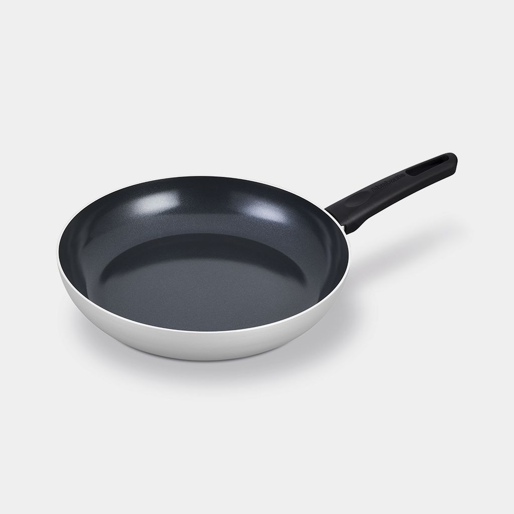 Indu+ Frying Pan 30 cm, Non-Stick - Light Grey
