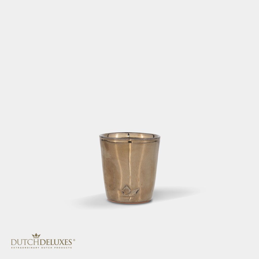 Tasse, Dented Cup, Keramik Platin