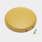 Tapa para NewIcon cubo pedal, 30 litros - Mineral Mustard Yellow