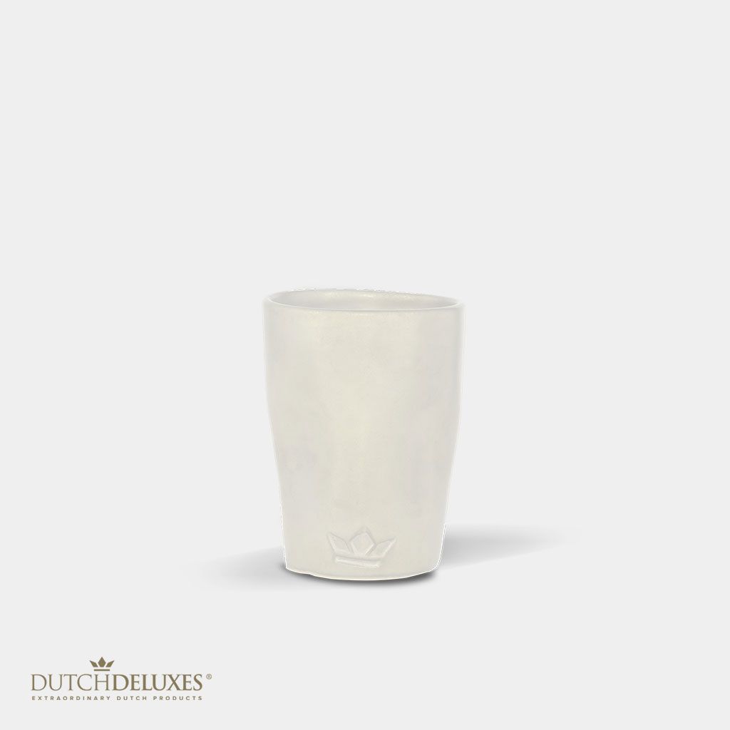 Dented Mug, Cerámica, 4 piezas Blanco