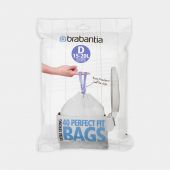 PerfectFit Bags Code D (15-20 litre), Dispenser Pack, 40 Bags