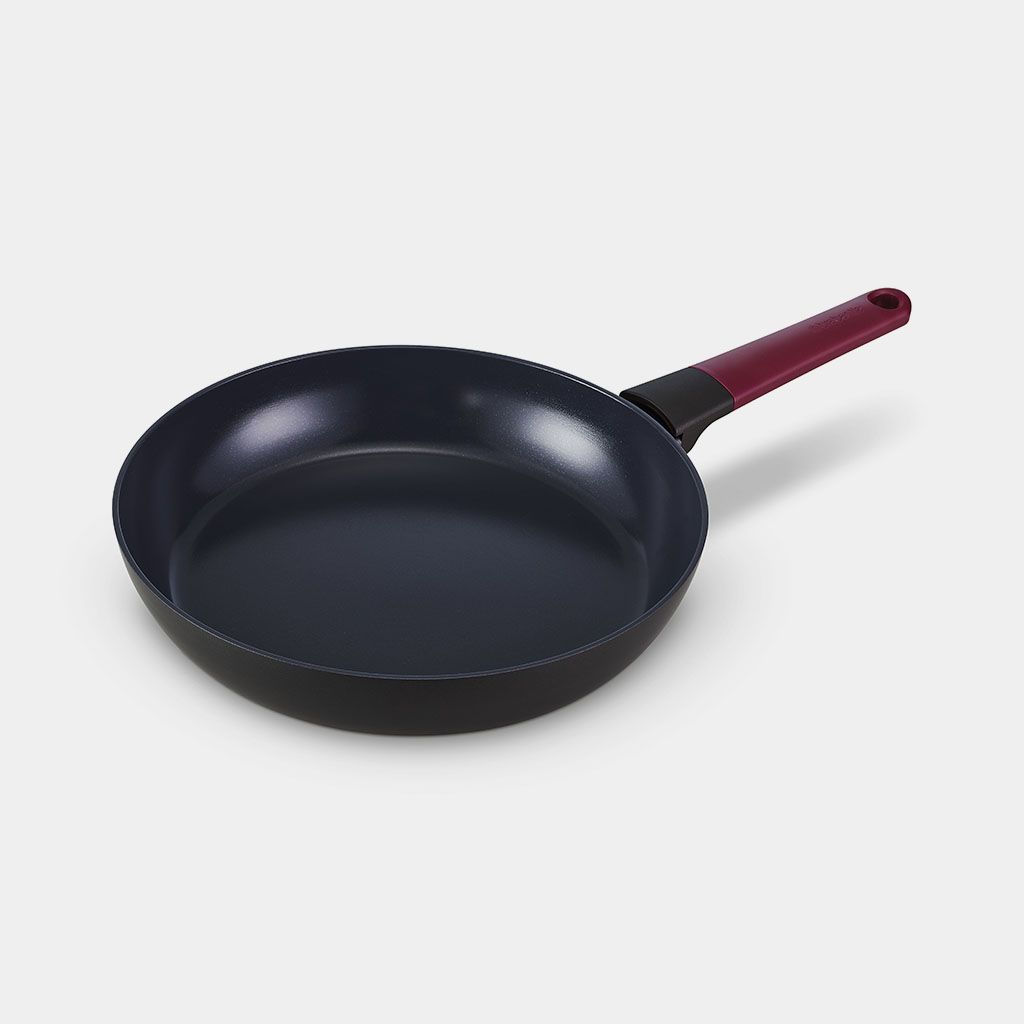 Tasty+ Frying Pan 28 cm, Non-Stick - Aubergine Red