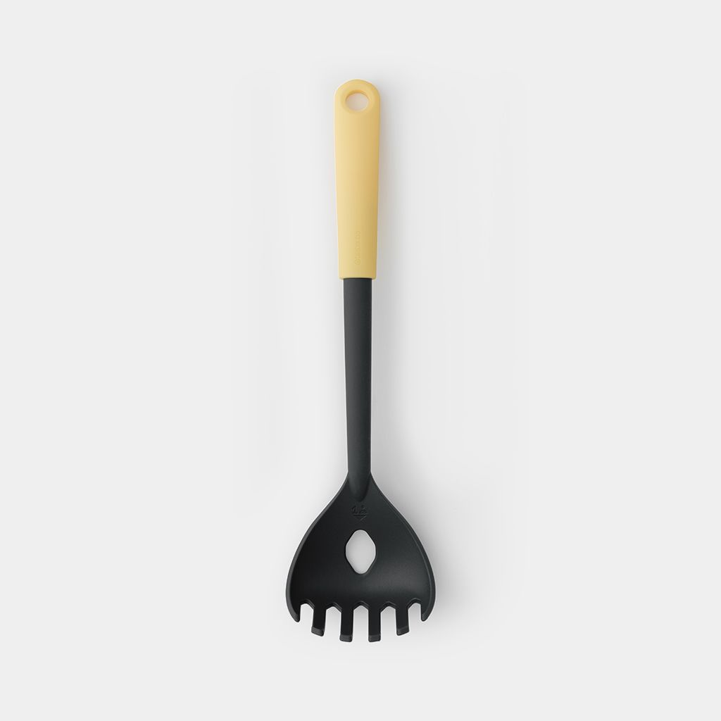 Spaghetti Spoon plus Measure Tool TASTY+ - Vanilla Yellow