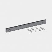 Mounting Strip and Screws for Untensil Rack S-Line - Black