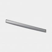 breiter Griff für Rollbrotkasten, 40.5cm - Metallic Grey