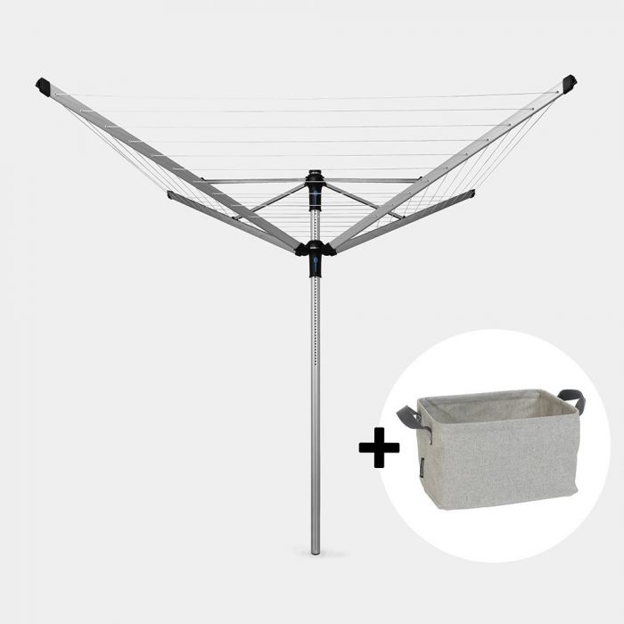 wond Woning Rechtzetten Rotary Lift-O-Matic, Advance 60 metre with Concrete Tube, Cover and Pe |  Brabantia
