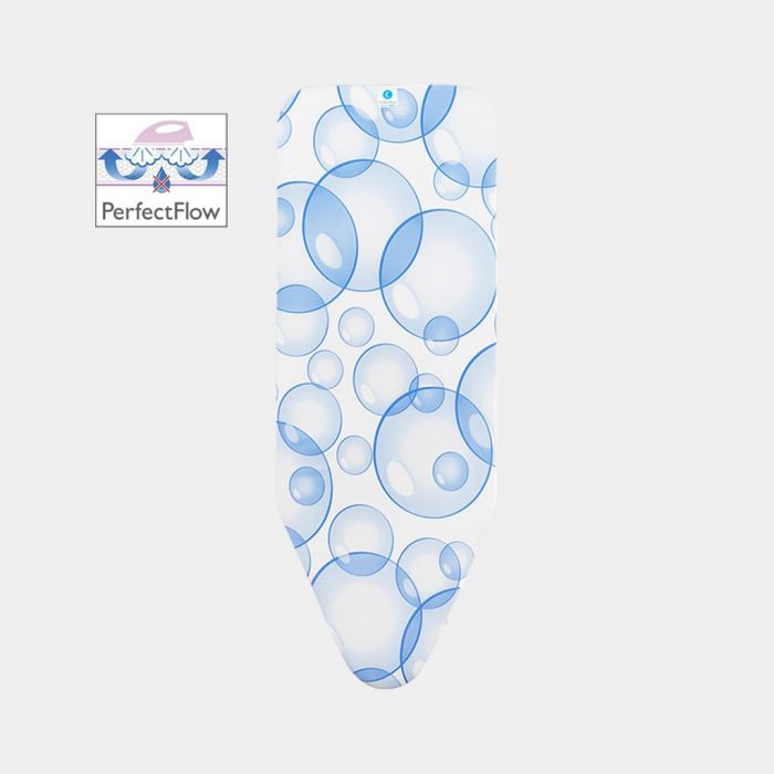 Tessuto Bubbles 124x45 cm Brabantia Perfectflow Fodera con Mollettone 3D Textile 