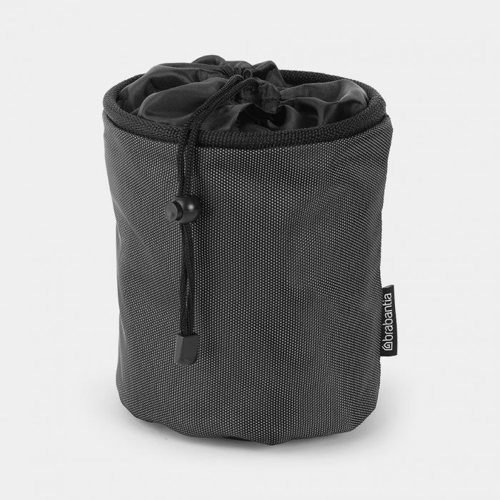 Brabantia Premium Peg Bag Black & Minky Sure Grip Pegs Pack of 24 