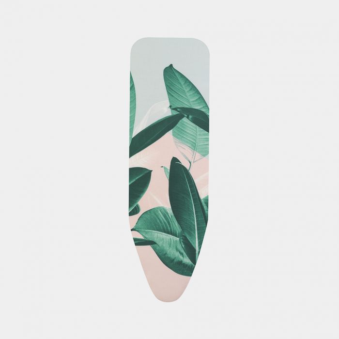Brabantia Brabantia Cotton Cover with 2mm Foam Ironing Board Cover Tropical Leaves 