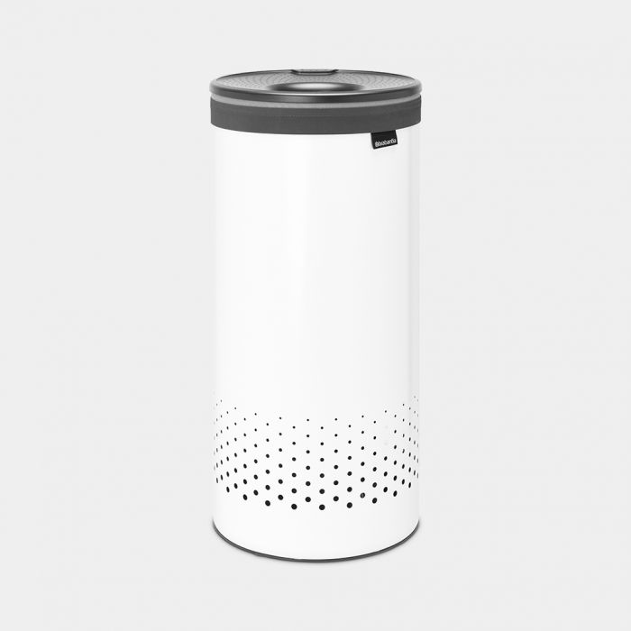 Details about   Brabantia Design Laundry Collector Hamper White 35 or 60 Litre Stainless Steel show original title 
