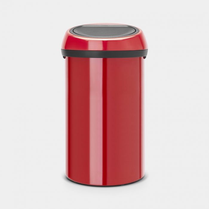 weduwnaar Azië voorbeeld Touch Bin 60 litre - Passion Red | Brabantia