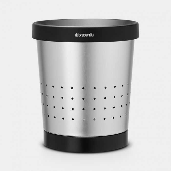 Waste Paper Bin 5 Litre Matt Steel Brabantia